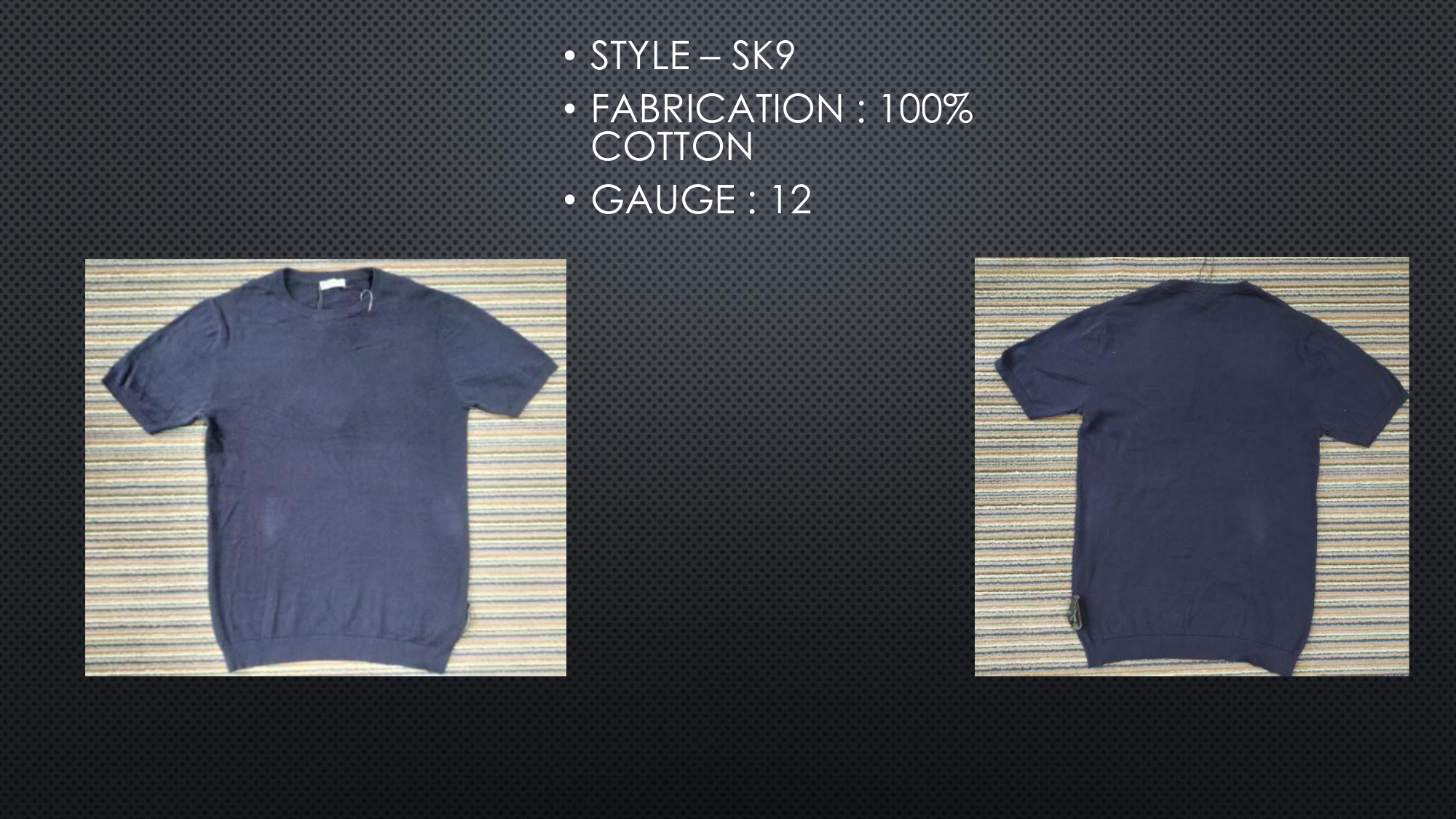 Custom apparel sample for branded hoodie program