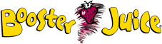 Booster Juice promotional apparel client logo